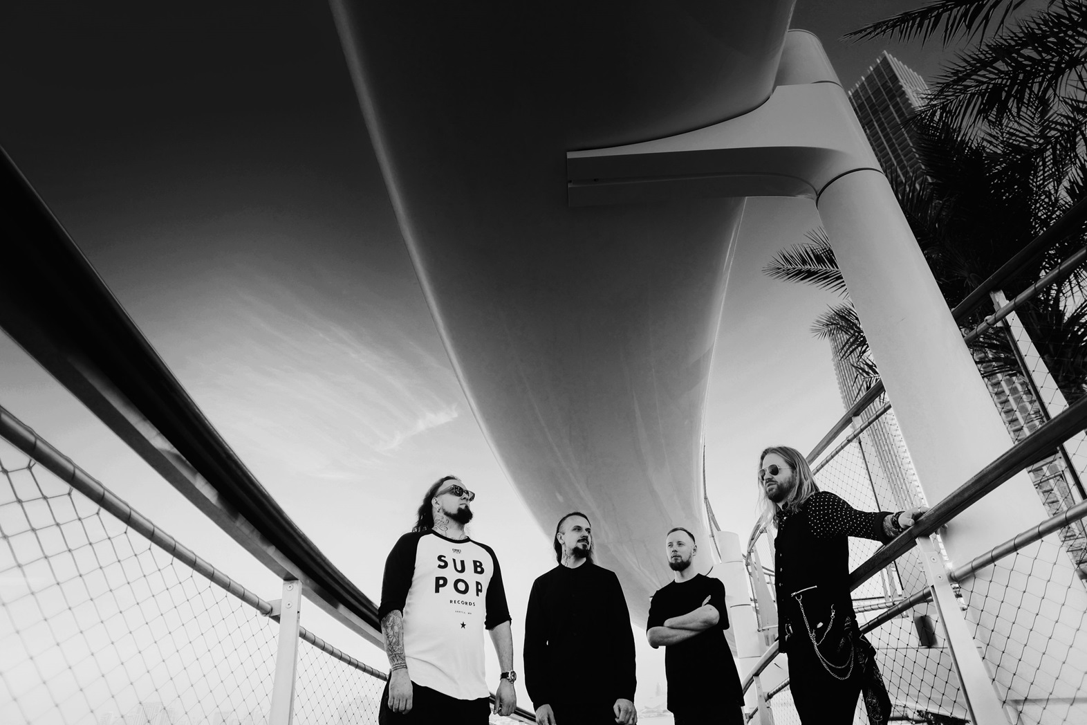 Black Sonic Pearls band photo